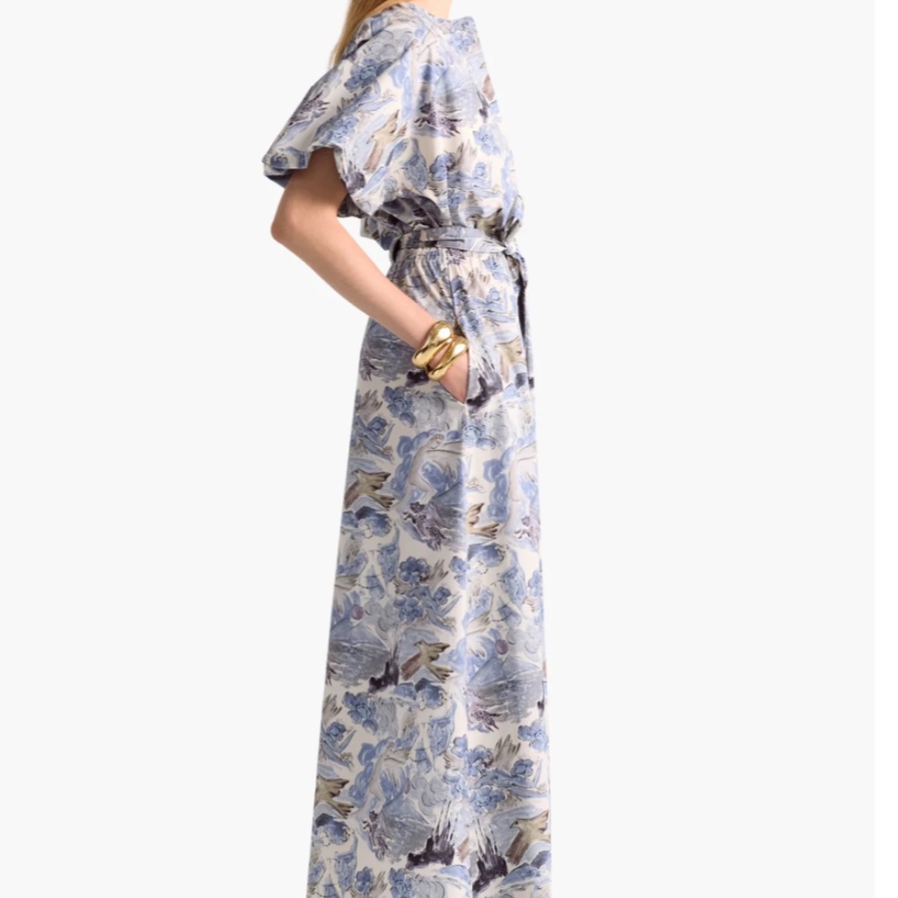 🤩ALTUZARRA PAULINA DRESS Berry Blue Mythical🤩 - Picture 4 of 6